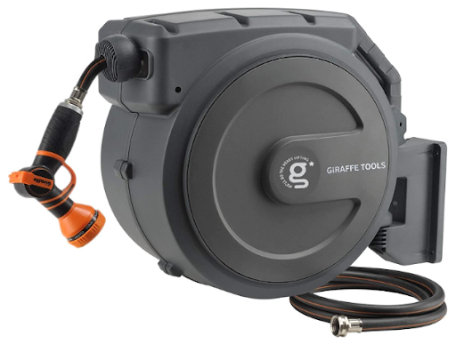 Giraffe Retractable Garden Hose Reel
