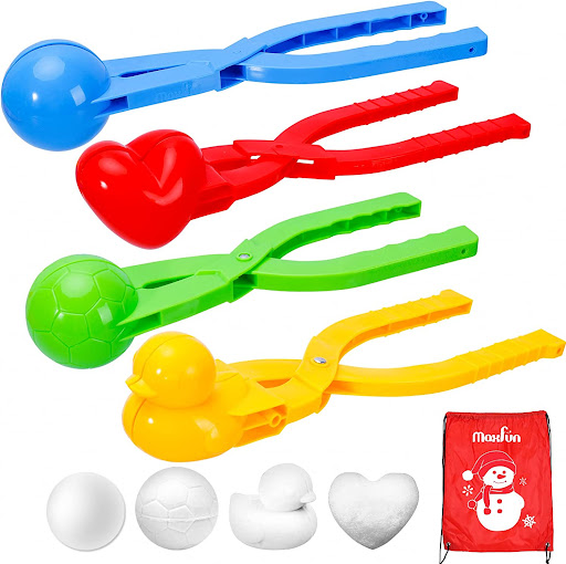 Max Fun 4-Pack of Snowball Makers