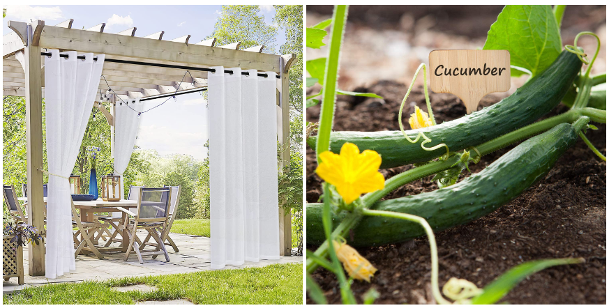 Outdoor Curtains - Garden Stakes and Markers