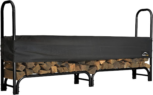 ShelterLogic Adjustable Heavy Duty 8-Foot Firewood Rack