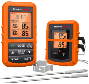 ThermoPro TP20 Wireless Remote Digital Meat Thermometer - Grilling Techniques