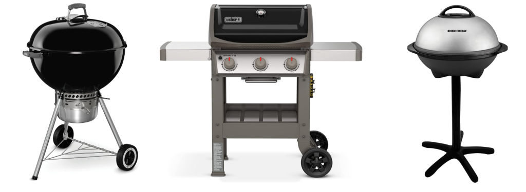 Types of grills