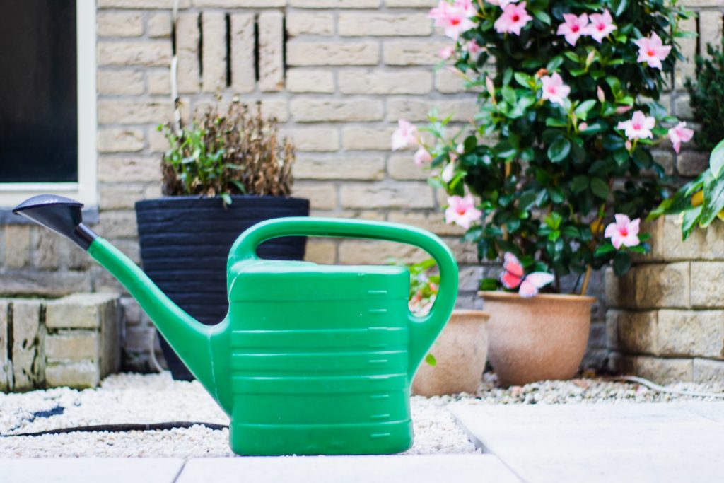 Solid seams watering can