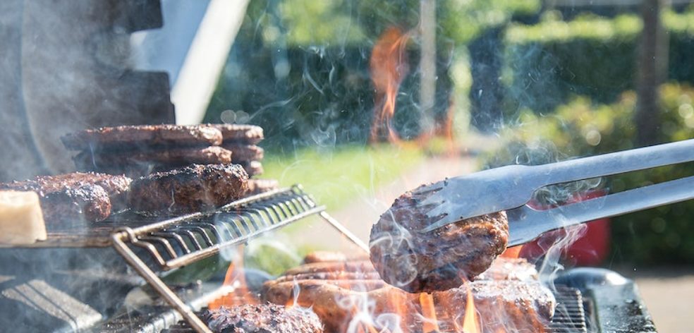 smoker grill - cooking